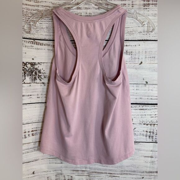 Lululemon Love Tank Top Womens Size 0 Pima Cotton Blend Pink Peony Soft light - Picture 2 of 8